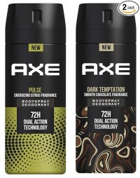 AXE Dark Temptation Deodorant and Pulse Long Lasting Deodorant Body Spray